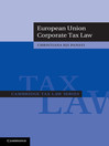 European Union Corporate Tax Law  1 by Christiana H. J. I. Panayi eBook